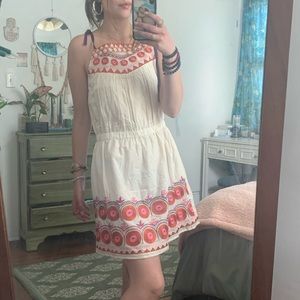 Brand new mini floral dress size medium